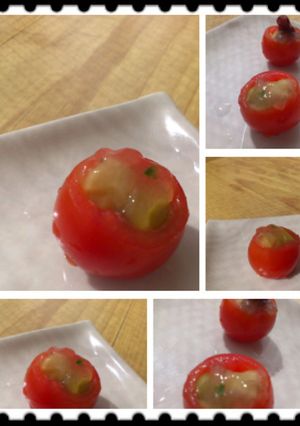 ミニトマトの一口サラダ-レシピのメイン写真