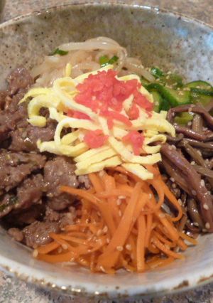 ビビンバ丼-レシピのメイン写真