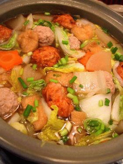 あたしんちの♪肉だんご鍋-レシピのメイン写真