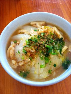 コンソメで白菜のあんかけうどん-レシピのメイン写真