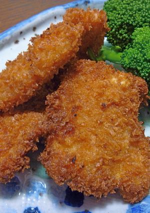 ビニールでころも付け！！　チキンカツ！！-レシピのメイン写真