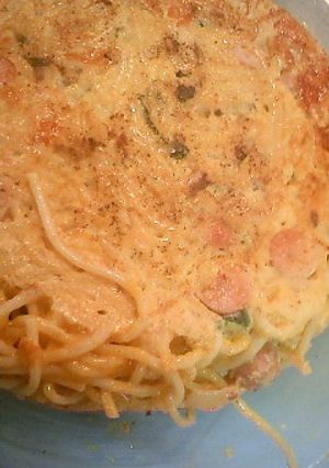 スパオムレツ-レシピのメイン写真