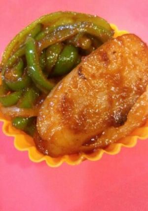 お弁当に♪魚ニソとピーマンのケチャ炒め-レシピのメイン写真
