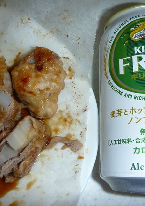 豚ﾚﾝｺﾝのｵｲｽﾀｰ照り焼き-レシピのメイン写真