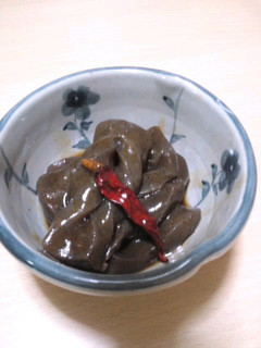 こんにゃくの常備食-レシピのメイン写真