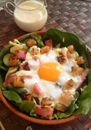 簡単爽やか☆レモン風味のシーザーサラダ-レシピのメイン写真