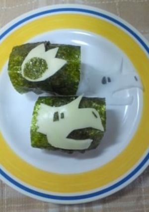 化石？恐竜？キャラ弁にいかが？-レシピのメイン写真
