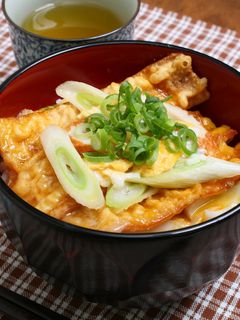 いか天卵とじ丼-レシピのメイン写真