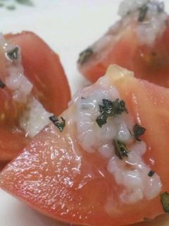 トマトを塩麹で!-レシピのメイン写真
