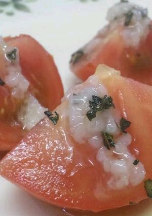 トマトを塩麹で！-レシピのメイン写真