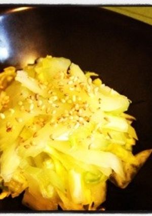 キャベツとセロリのレモン風味-レシピのメイン写真
