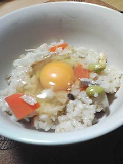 ウマいっ!炊き込みご飯de玉子かけご飯♡-レシピのメイン写真