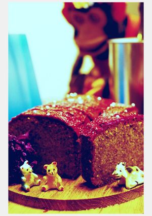 秋にピッタリ*栗とカシスのケーキ-レシピのメイン写真