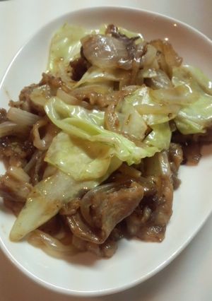 さっぱりコク旨！豚と野菜の梅風味-レシピのメイン写真