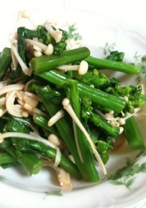 レモン香る摘み菜のおひたし-レシピのメイン写真