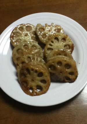 レンコンのハサミ焼き-レシピのメイン写真