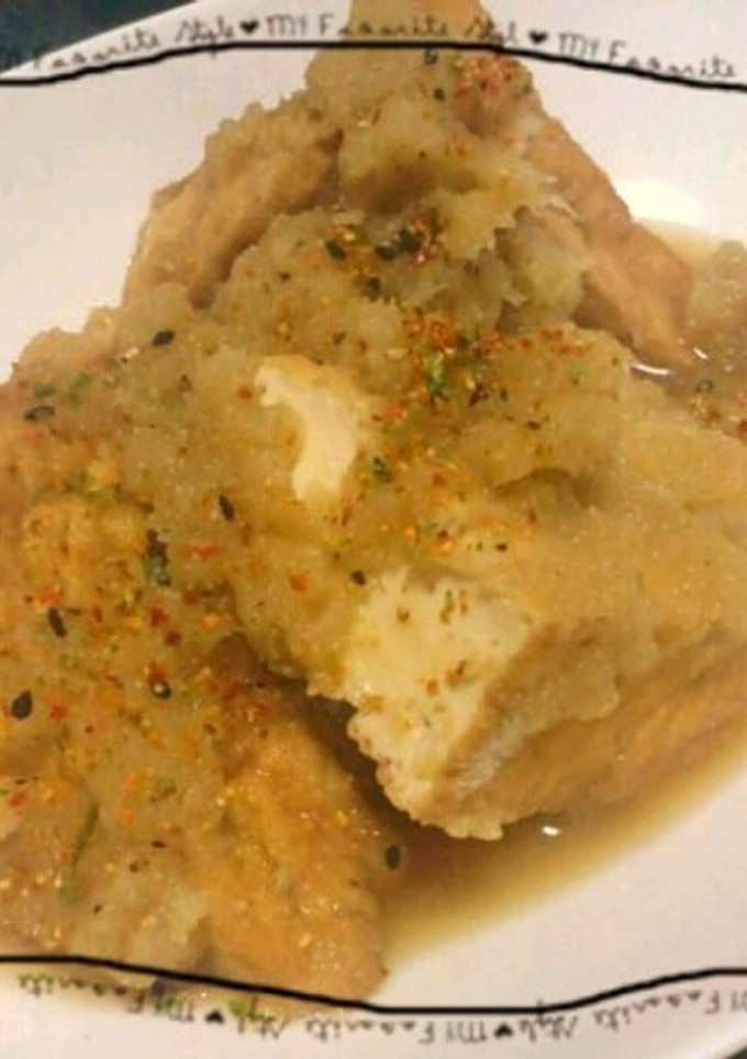 厚揚げ♡コトコトおろし煮-レシピのメイン写真