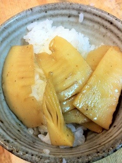 タケノコの味付けメンマ風(´Д` )-レシピのメイン写真