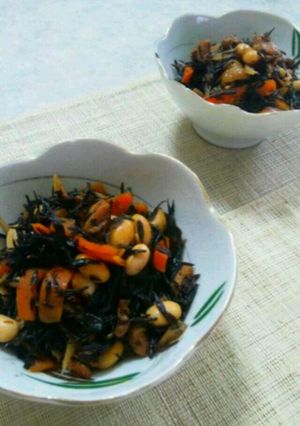 ひじきと大豆の煮物-レシピのメイン写真