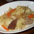 鶏がらスープで作る野菜炒め