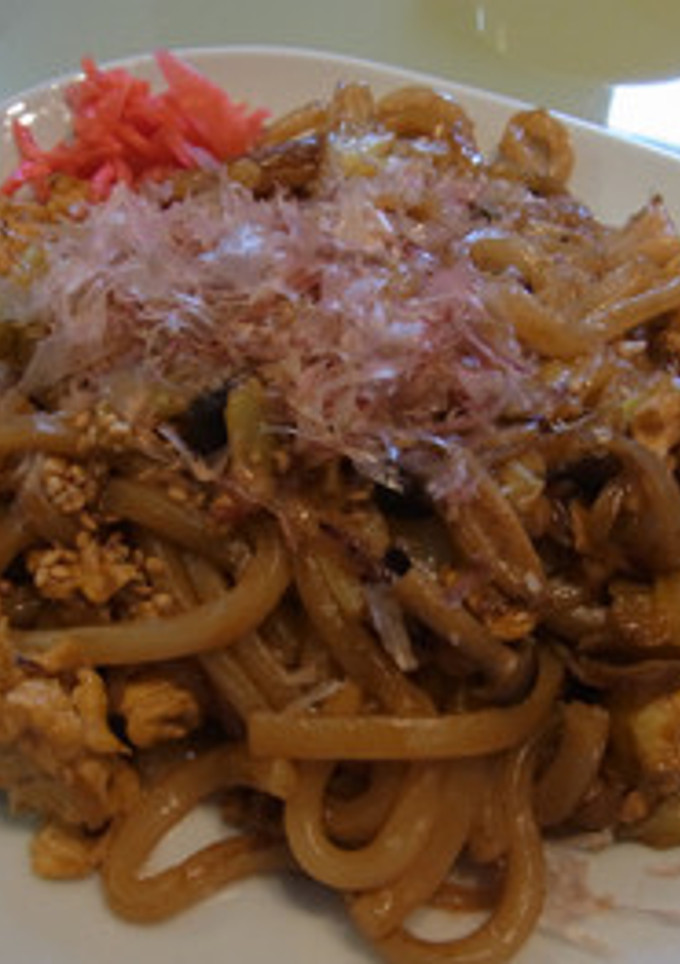あるもので簡単！焼きうどん-レシピのメイン写真