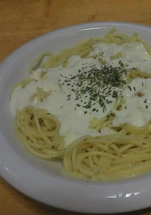 水切りヨーグルトのチーズソースパスタ-レシピのメイン写真