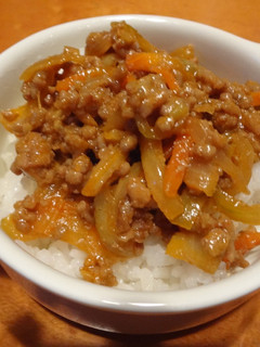 韓国風肉味噌丼-レシピのメイン写真