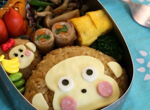 サンリオ＊おさるのもんきちのキャラ弁-レシピのメイン写真