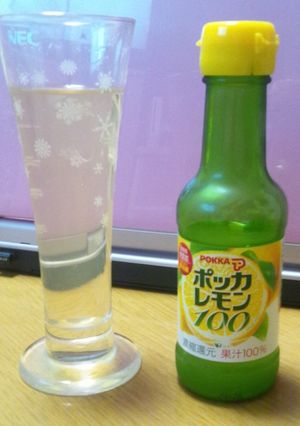 レモンでさっぱり梅酒♪-レシピのメイン写真