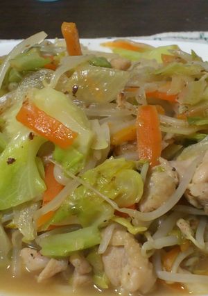 野菜たっぷり焼きうどん-レシピのメイン写真