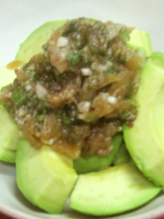 アボカドと香草野菜の甘梅サラダ♡-レシピのメイン写真
