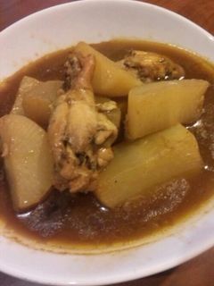 大根と鶏手羽元のカレー煮-レシピのメイン写真