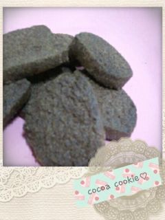 さく♡ほろ♡ココアクッキー-レシピのメイン写真