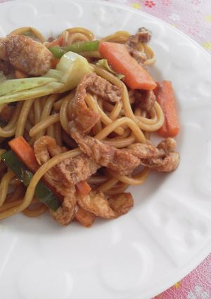 肉なし、コクあり！焼きそば-レシピのメイン写真