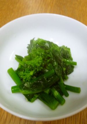 菜の花の塩炒め-レシピのメイン写真