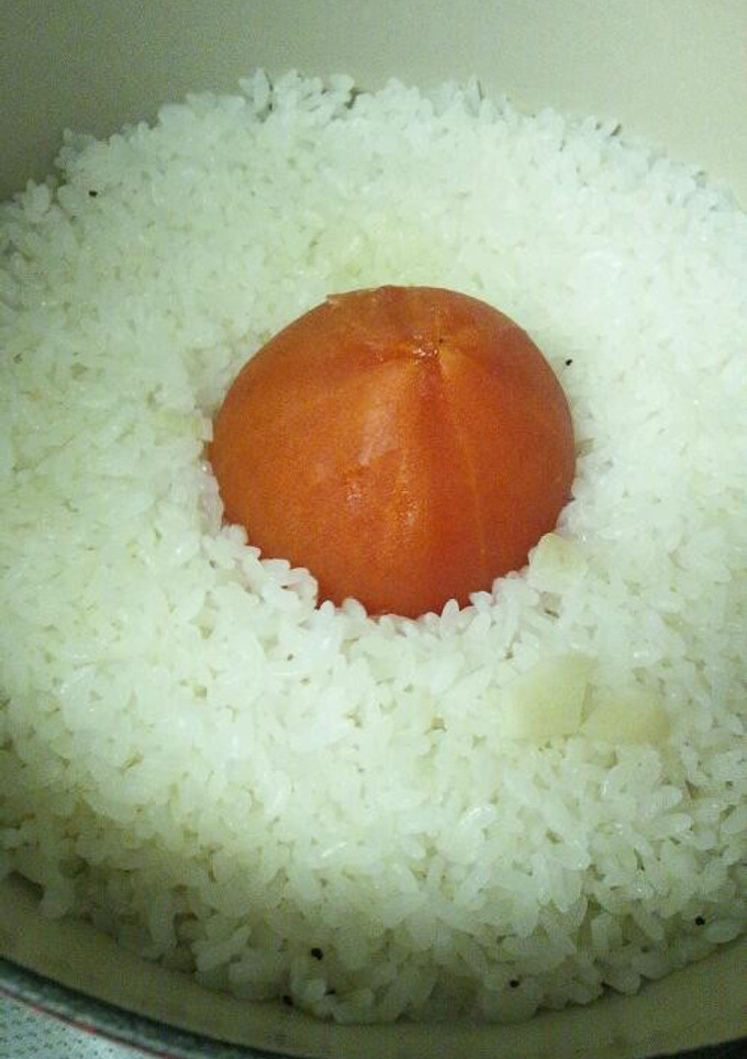 まるごとトマトのピラフ-レシピのメイン写真