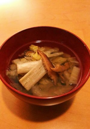 椎茸とごぼうと白菜の具だくさんスープ-レシピのメイン写真
