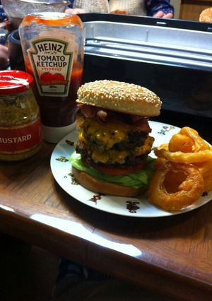 ハンバーガー-レシピのメイン写真