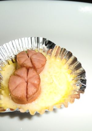 お弁当の一品　焼きチーズとウインナー-レシピのメイン写真