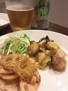 レンコンの焼ききんぴら-レシピのメイン写真