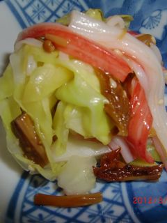 甘~い春キャベツの和え物♪-レシピのメイン写真