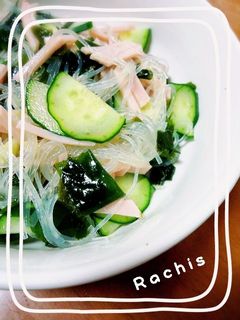 簡単!我が家の春雨サラダ♪-レシピのメイン写真