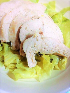 電子レンジで作る!簡単蒸し鶏♪-レシピのメイン写真