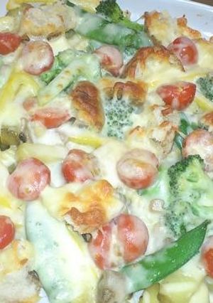 山盛りモッツァレラの焼き野菜-レシピのメイン写真