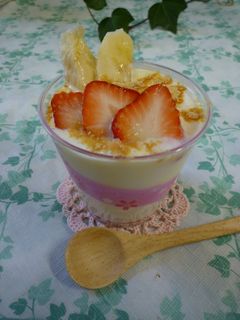 ☆ちょっぴり和なバニラヨーグルトアイス☆-レシピのメイン写真
