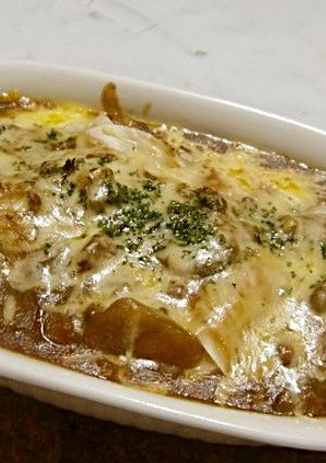 餃子の皮でカレーラザニア風-レシピのメイン写真