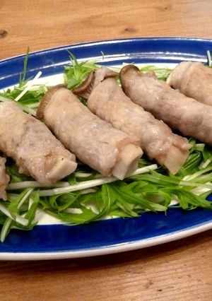レンジで簡単美味✿エリンギの塩麹豚巻き-レシピのメイン写真