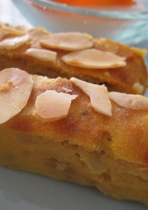 NOﾊﾞﾀｰでさつまいもと豆腐のケーキ-レシピのメイン写真