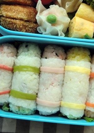 クレヨンおにぎり-レシピのメイン写真