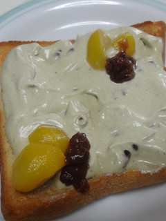 抹茶と小豆のホイップトースト-レシピのメイン写真